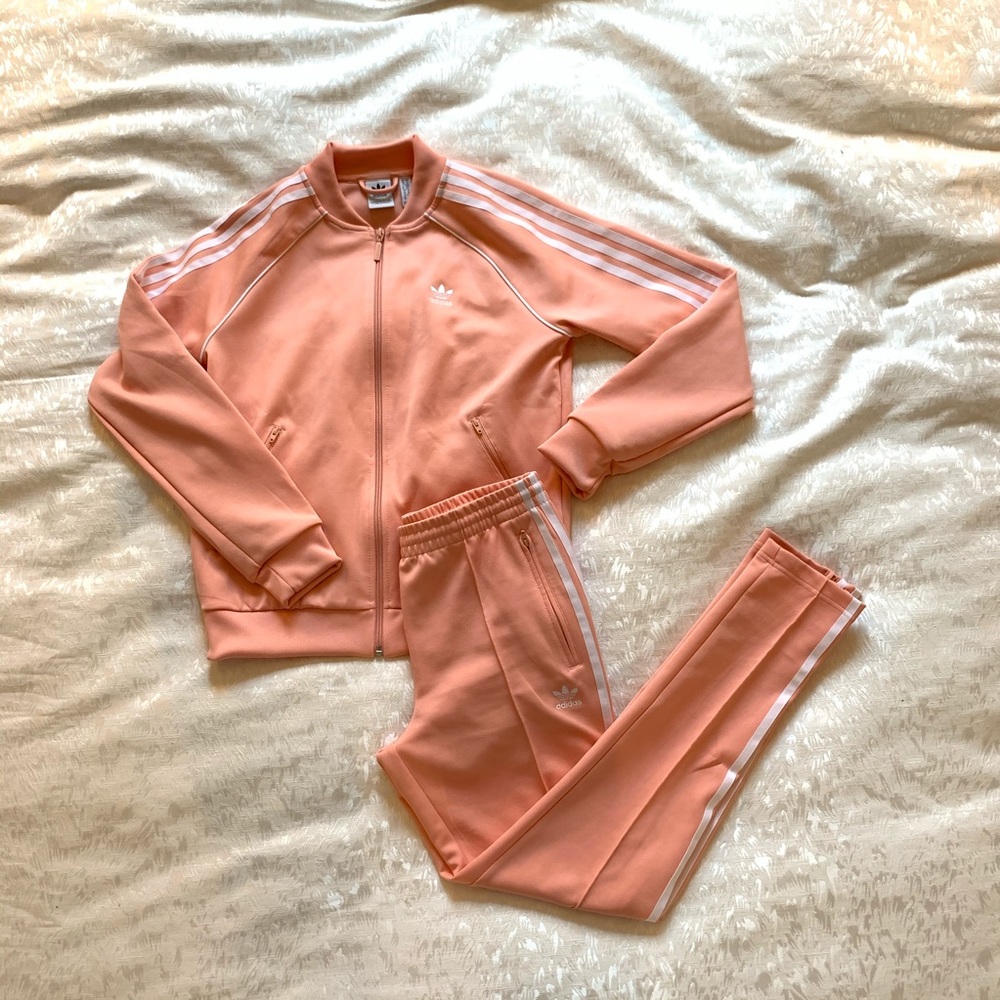 Adidas Women's Peach Tracksuit